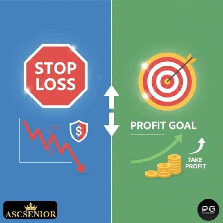 ภาพประกอบเตือนสติการตั้งเป้าหมายกำไรและจุดหยุดขาดทุน (Stop Loss)